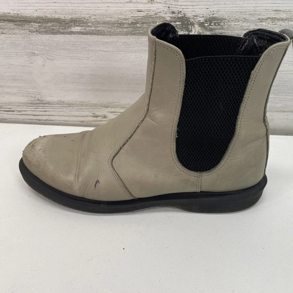 Dr. Martens Chelsea Boots Mens Size 9 US‎ 2976 Slip Resistant Black Leather